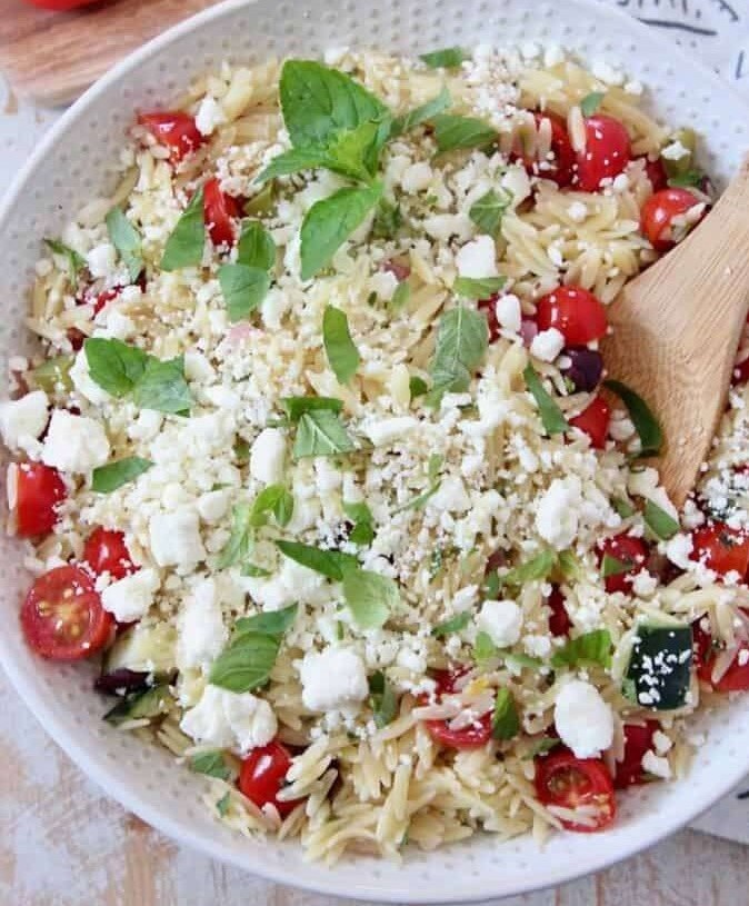 Greek Orzo Salad